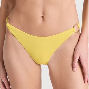 Stella McCartney Ring Detail Glitter Bikini Bottom